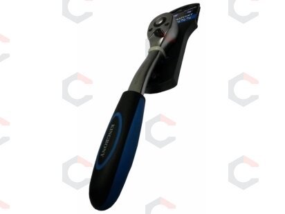 Rankena galvutėms terkšlinė | smulkūs dantukai | 10 mm (3/8") (KR388038C) 2 Rankena galvutėms terkšlinė | smulkūs dantukai | 10 mm (3/8") (KR388038C) 2