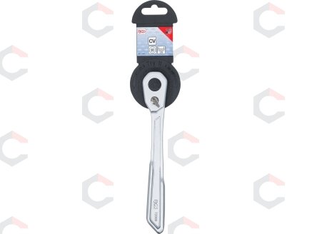 Rankena galvutėms terkšlinė | ypač plona | smulkūs dantukai | 10 mm (3/8") (72086) 5