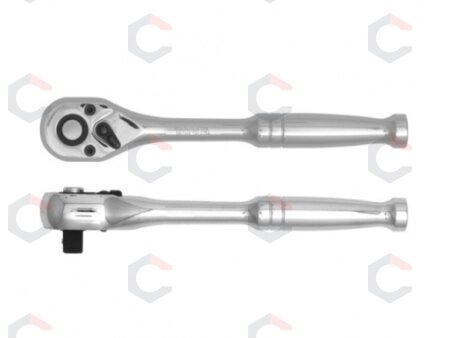 Raktas galvutėms poliruota rankena 1/4" 125mm "Stahlberg" (H3602) 1