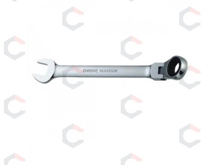 Raktas su terkšle vartoma galvute 19mm CR-V STEEL "Stahlberg" ( H310240119 )