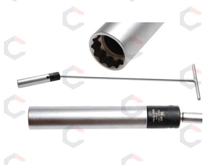 Raktas žvakėms | ribotas sukimo momentas iki 27 Nm | 21 mm / 550 mm (147) Raktas žvakėms | ribotas sukimo momentas iki 27 Nm | 21 mm / 550 mm (147)