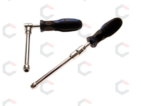 Rankena 8 mm varžtams su šarnyru žarnų sąvaržoms ir kt. (8354) 1 Rankena 8 mm varžtams su šarnyru žarnų sąvaržoms ir kt. (8354) 1