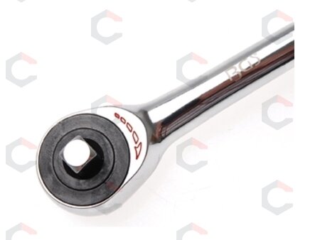 Rankena galvutėms terkšlinė | su rotacine rankena | 12.5 mm (1/2") (107) 1