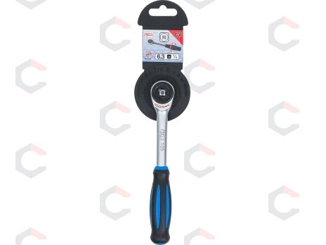 Rankena galvutėms terkšlinė | su rotacine rankena | 6.3 mm (1/4") (105) 5 Rankena galvutėms terkšlinė | su rotacine rankena | 6.3 mm (1/4") (105) 5