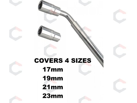 Raktas ratams teleskopinis profi | Cr-V | 12,5 mm (1/2") | 21/23+17/19 mm | 3 vnt. (ES-1719) 3 Raktas ratams teleskopinis profi | Cr-V | 12,5 mm (1/2") | 21/23+17/19 mm | 3 vnt. (ES-1719) 3