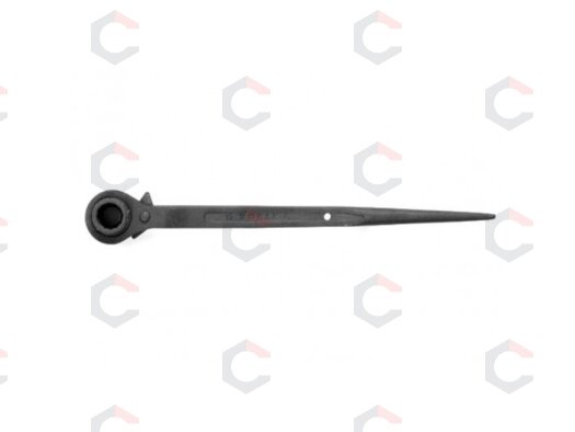 Dvipusis terkšlinis pastolių raktas | 19x22 mm | 315 mm (52936) Dvipusis terkšlinis pastolių raktas | 19x22 mm | 315 mm (52936)