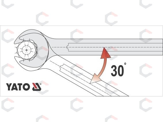 Raktas kombinuotas 6 mm (YT-0335) 1