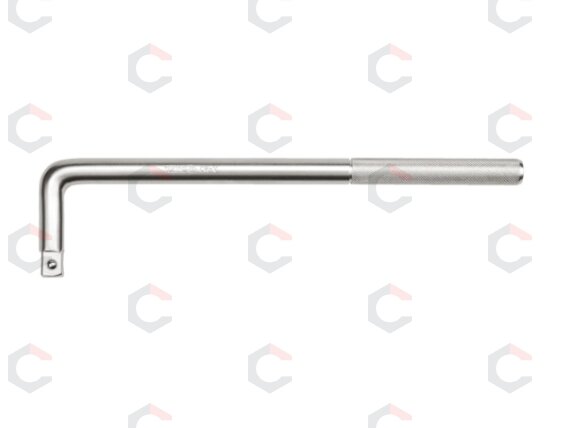 Rankena galvutėms lenkta CR-V, 3/4", 430mm ilgio (YT-1348) Rankena galvutėms lenkta CR-V, 3/4", 430mm ilgio (YT-1348)