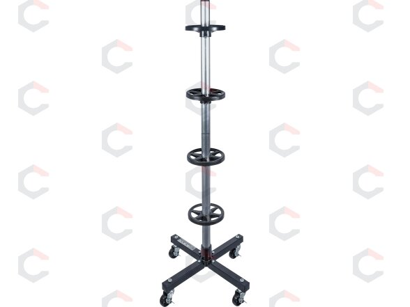 Mobilus ratų ir padangų stovas | 4 ratams | iki 225 mm | 100 kg (70979) Mobilus ratų ir padangų stovas | 4 ratams | iki 225 mm | 100 kg (70979)