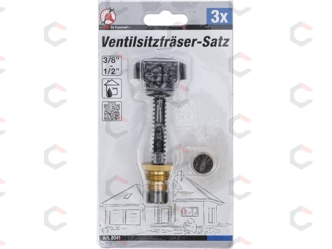 Raiberis krano vožtuvui | 3/8 "- 1/2" (8041) 2 Raiberis krano vožtuvui | 3/8 "- 1/2" (8041) 2