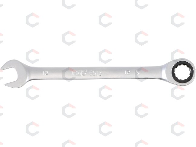 Raktas kombinuotas terkšlinis | 12 mm (6512) Raktas kombinuotas terkšlinis | 12 mm (6512)