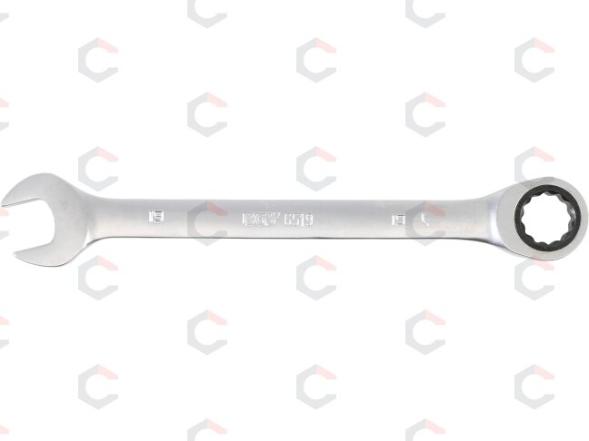 Raktas kombinuotas terkšlinis | 19 mm (6519) Raktas kombinuotas terkšlinis | 19 mm (6519)