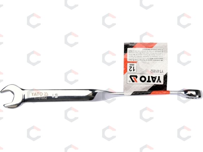 Raktas kombinuotas X | perlenktas | 12 mm (YT-01852) 2 Raktas kombinuotas X | perlenktas | 12 mm (YT-01852) 2