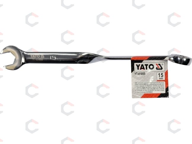Raktas kombinuotas X | perlenktas | 15 mm (YT-01855) 2 Raktas kombinuotas X | perlenktas | 15 mm (YT-01855) 2