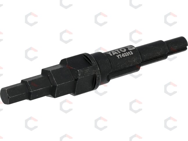 Dvipusis pakopinis raktas | 3/8"–1" | srieginėms jungtims (YT-03313) 2 Dvipusis pakopinis raktas | 3/8"–1" | srieginėms jungtims (YT-03313) 2