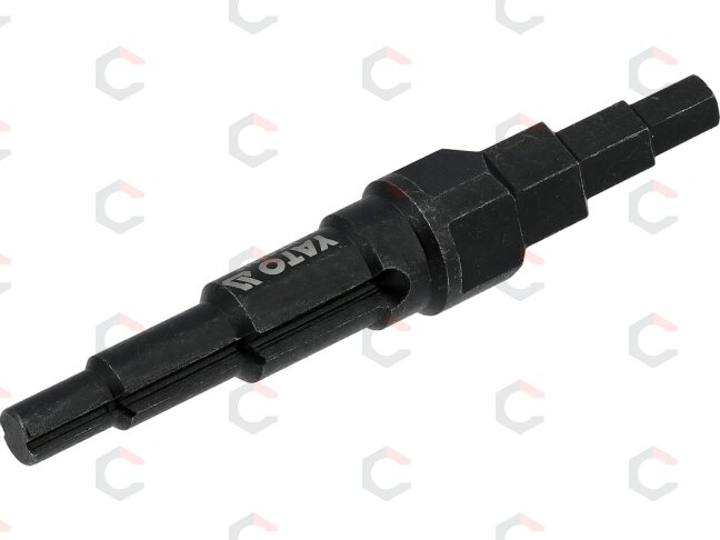 Dvipusis pakopinis raktas | 3/8"–1" | srieginėms jungtims (YT-03313) Dvipusis pakopinis raktas | 3/8"–1" | srieginėms jungtims (YT-03313)