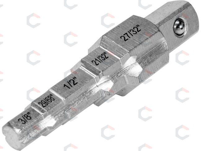 Raktas pakopinis | 9,6 / 11,6 / 12,6 / 16,4 / 21 mm (YT-03316) Raktas pakopinis | 9,6 / 11,6 / 12,6 / 16,4 / 21 mm (YT-03316)