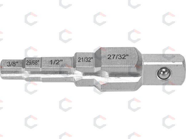 Raktas pakopinis | 9,6 / 11,6 / 12,6 / 16,4 / 21 mm (YT-03316) 1