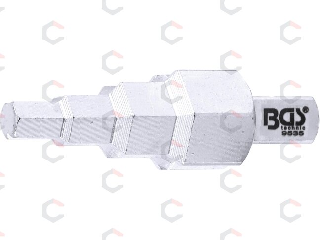 Raktas pakopinis santechnikai / radiatoriui | 12.5 mm (1/2") | 4 pakopos (9535) Raktas pakopinis santechnikai / radiatoriui | 12.5 mm (1/2") | 4 pakopos (9535)
