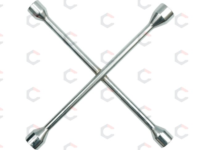 Raktas ratams kryžminis 17x19x22x23 mm (57000V) Raktas ratams kryžminis 17x19x22x23 mm (57000V)