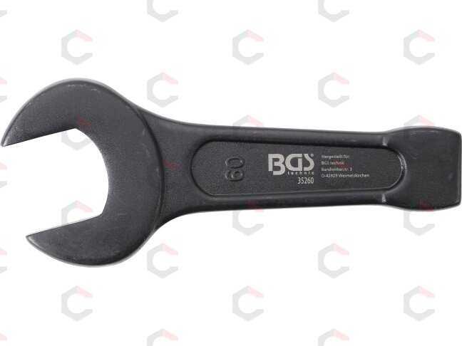 Raktas smūginis atviru galu | 60 mm (35260) Raktas smūginis atviru galu | 60 mm (35260)