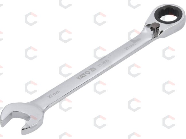Raktas su terkšle reversinis | 27 mm (YT-1670) Raktas su terkšle reversinis | 27 mm (YT-1670)
