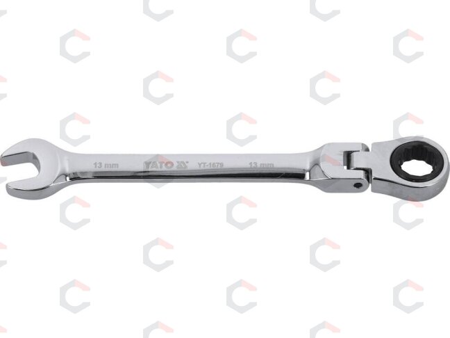 Raktas su terkšle vartoma galvute | 13 mm (YT-1679) 2 Raktas su terkšle vartoma galvute | 13 mm (YT-1679) 2