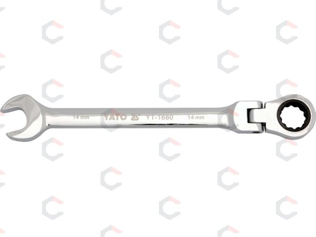 Raktas su terkšle vartoma galvute | 23 mm (YT-1689) Raktas su terkšle vartoma galvute | 23 mm (YT-1689)