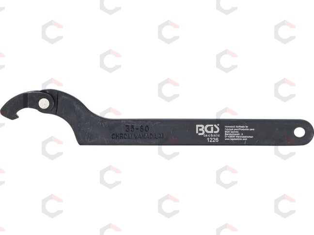 Raktas užmetamas, reguliuojamas dydis, specialus plienas | 35-60 mm (1226) 2 Raktas užmetamas, reguliuojamas dydis, specialus plienas | 35-60 mm (1226) 2