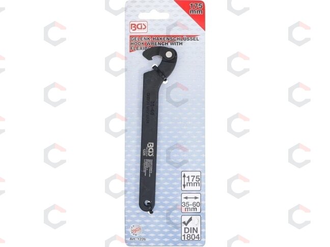 Raktas užmetamas, reguliuojamas dydis, specialus plienas | 35-60 mm (1226) 3 Raktas užmetamas, reguliuojamas dydis, specialus plienas | 35-60 mm (1226) 3
