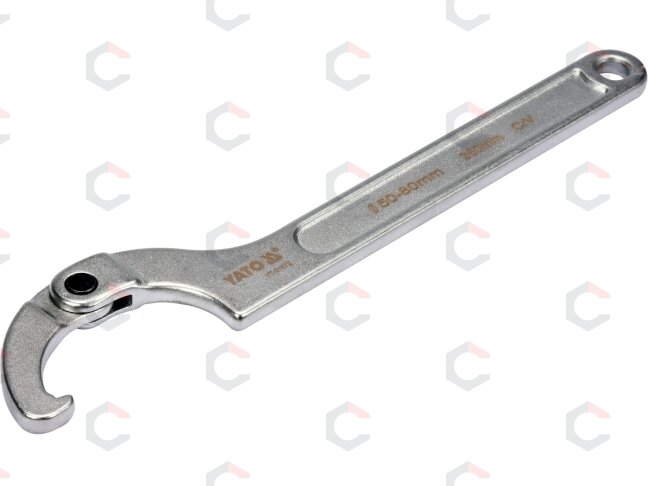 Raktas užmetamas šarnyrinis Cr-V, 50-80 mm (YT-01672) Raktas užmetamas šarnyrinis Cr-V, 50-80 mm (YT-01672)