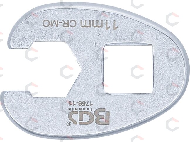 Raktas "varnos koja" | 10 mm (3/8") | 11 mm (1756-11) 1 Raktas "varnos koja" | 10 mm (3/8") | 11 mm (1756-11) 1