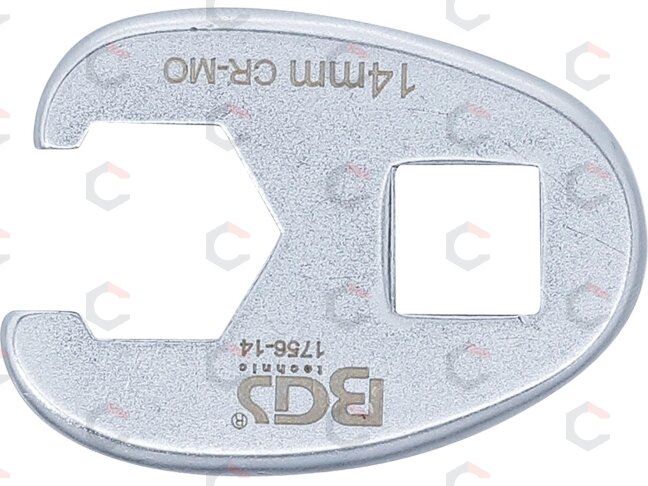 Raktas "varnos koja" | 10 mm (3/8") | 14 mm (1756-14) 1 Raktas "varnos koja" | 10 mm (3/8") | 14 mm (1756-14) 1