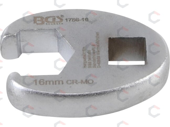 Raktas "varnos koja" | 10 mm (3/8") | 16 mm (1756-16) 3 Raktas "varnos koja" | 10 mm (3/8") | 16 mm (1756-16) 3