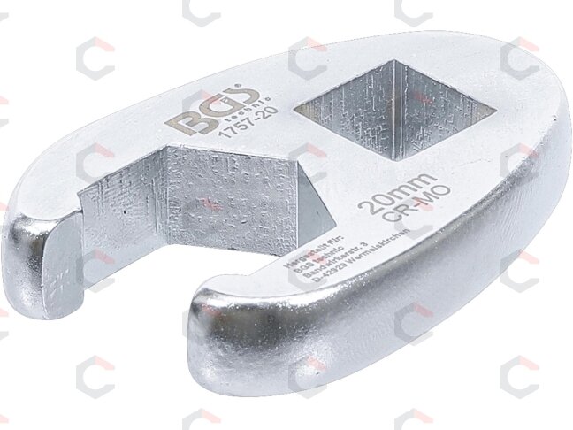 Raktas "varnos koja" | 12,5 mm (1/2") | 20 mm (1757-20) Raktas "varnos koja" | 12,5 mm (1/2") | 20 mm (1757-20)