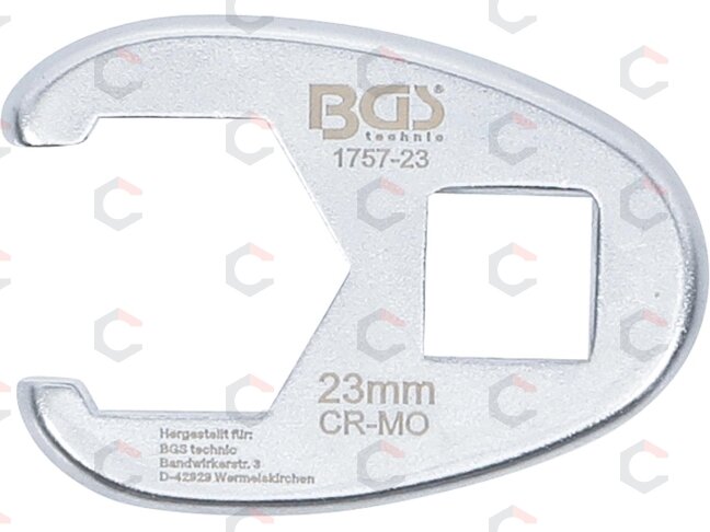 Raktas varnos koja | 12,5 mm (1/2") | 23 mm (1757-23) 1 Raktas varnos koja | 12,5 mm (1/2") | 23 mm (1757-23) 1