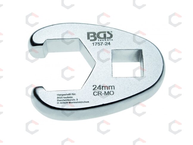 Raktas varnos koja | 12,5 mm (1/2") | 24 mm (1757-24) 3 Raktas varnos koja | 12,5 mm (1/2") | 24 mm (1757-24) 3