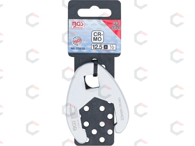 Raktas varnos koja | 12.5 mm (1/2") | 33 mm (1759-33) 4 Raktas varnos koja | 12.5 mm (1/2") | 33 mm (1759-33) 4