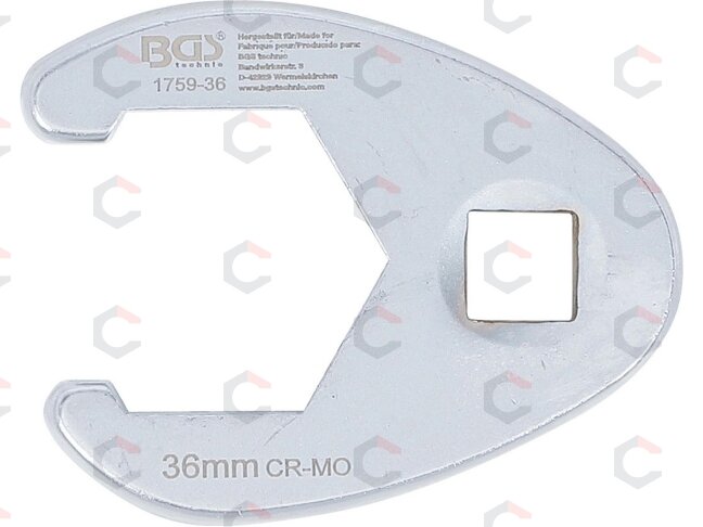 Raktas varnos koja | 12.5 mm (1/2") | 36 mm (1759-36) 2 Raktas varnos koja | 12.5 mm (1/2") | 36 mm (1759-36) 2
