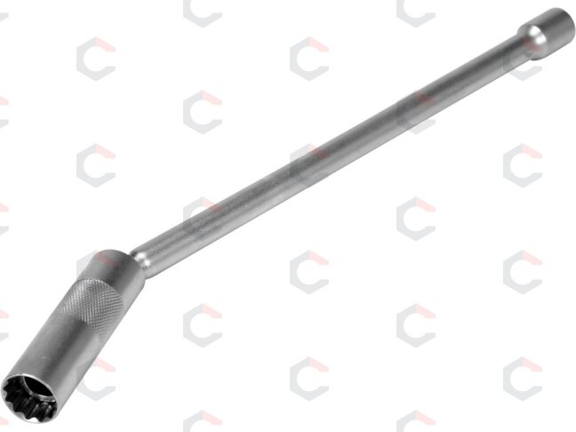 Raktas žvakėms plonasienis | su prailginimu ir magnetu | 310 mm / 16 mm (YT-08164) Raktas žvakėms plonasienis | su prailginimu ir magnetu | 310 mm / 16 mm (YT-08164)