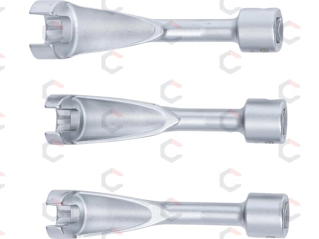 Raktų dyzelinio kuro vamzdelių sujungimams rinkinys | 12,5 mm (1/2") | 14 - 17 - 19 mm (8450) 2