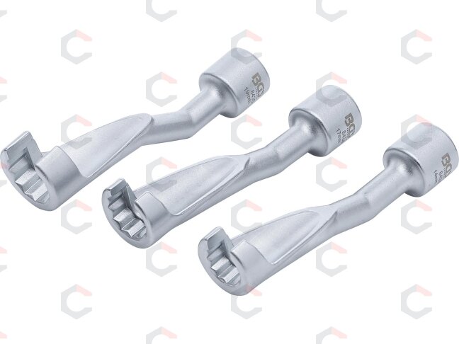 Raktų dyzelinio kuro vamzdelių sujungimams rinkinys | 12,5 mm (1/2") | 14 - 17 - 19 mm (8450)