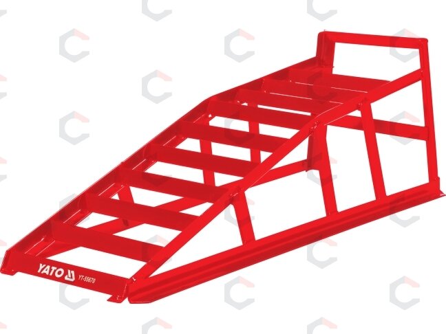 Automobilio užvažiavimo rampa | 1 t | 815 × 305 × 200 mm (YT-55670) 3 Automobilio užvažiavimo rampa | 1 t | 815 × 305 × 200 mm (YT-55670) 3