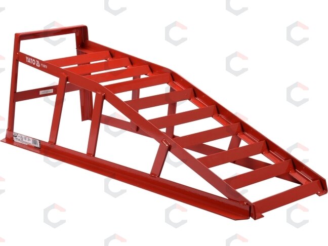 Automobilio užvažiavimo rampa | 1 t | 815 × 305 × 200 mm (YT-55670) Automobilio užvažiavimo rampa | 1 t | 815 × 305 × 200 mm (YT-55670)