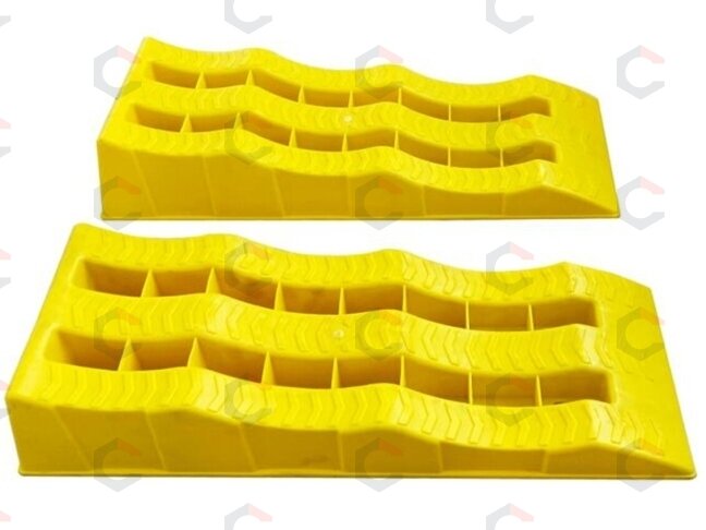 Rampų rinkinys | Plastikas | 3 užvažiavimo aukščiai | 2 vnt. (CR30) 2 Rampų rinkinys | Plastikas | 3 užvažiavimo aukščiai | 2 vnt. (CR30) 2