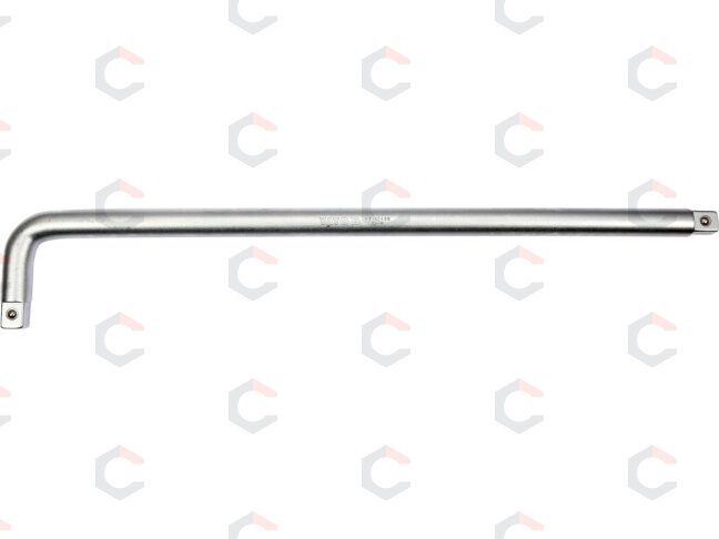 Rankena galvutėms lenkta | 3/4"+ 3/4" | 600X100 mm (YT-13490) Rankena galvutėms lenkta | 3/4"+ 3/4" | 600X100 mm (YT-13490)