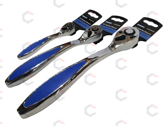 Rankena galvutėms terkšlinė | 72 dantukai | 6.3 mm (1/4") (RH14H) 3 Rankena galvutėms terkšlinė | 72 dantukai | 6.3 mm (1/4") (RH14H) 3