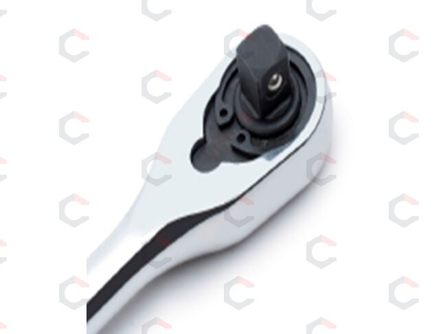 Rankena galvutėms terkšlinė | atspari dulkėms | 90T | 12.5 mm (1/2") (DRH12) 2 Rankena galvutėms terkšlinė | atspari dulkėms | 90T | 12.5 mm (1/2") (DRH12) 2