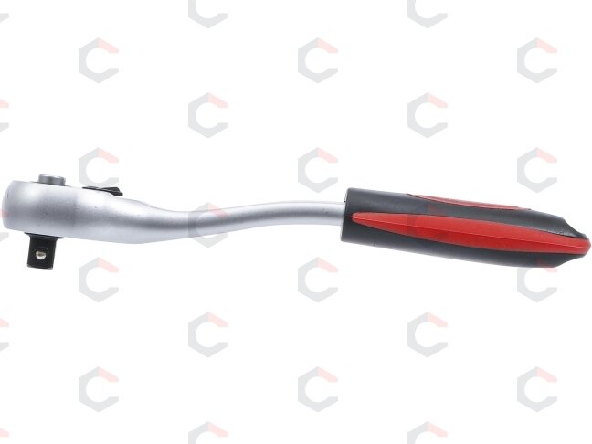 Rankena galvutėms terkšlinė | smulkūs dantukai | 10 mm (3/8") (518) 2 Rankena galvutėms terkšlinė | smulkūs dantukai | 10 mm (3/8") (518) 2