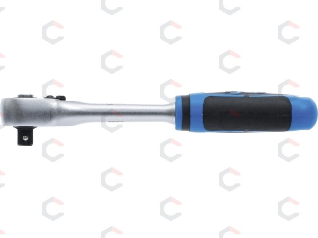 Rankena galvutėms terkšlinė | smulkūs dantukai | 10 mm (3/8") (616) 3